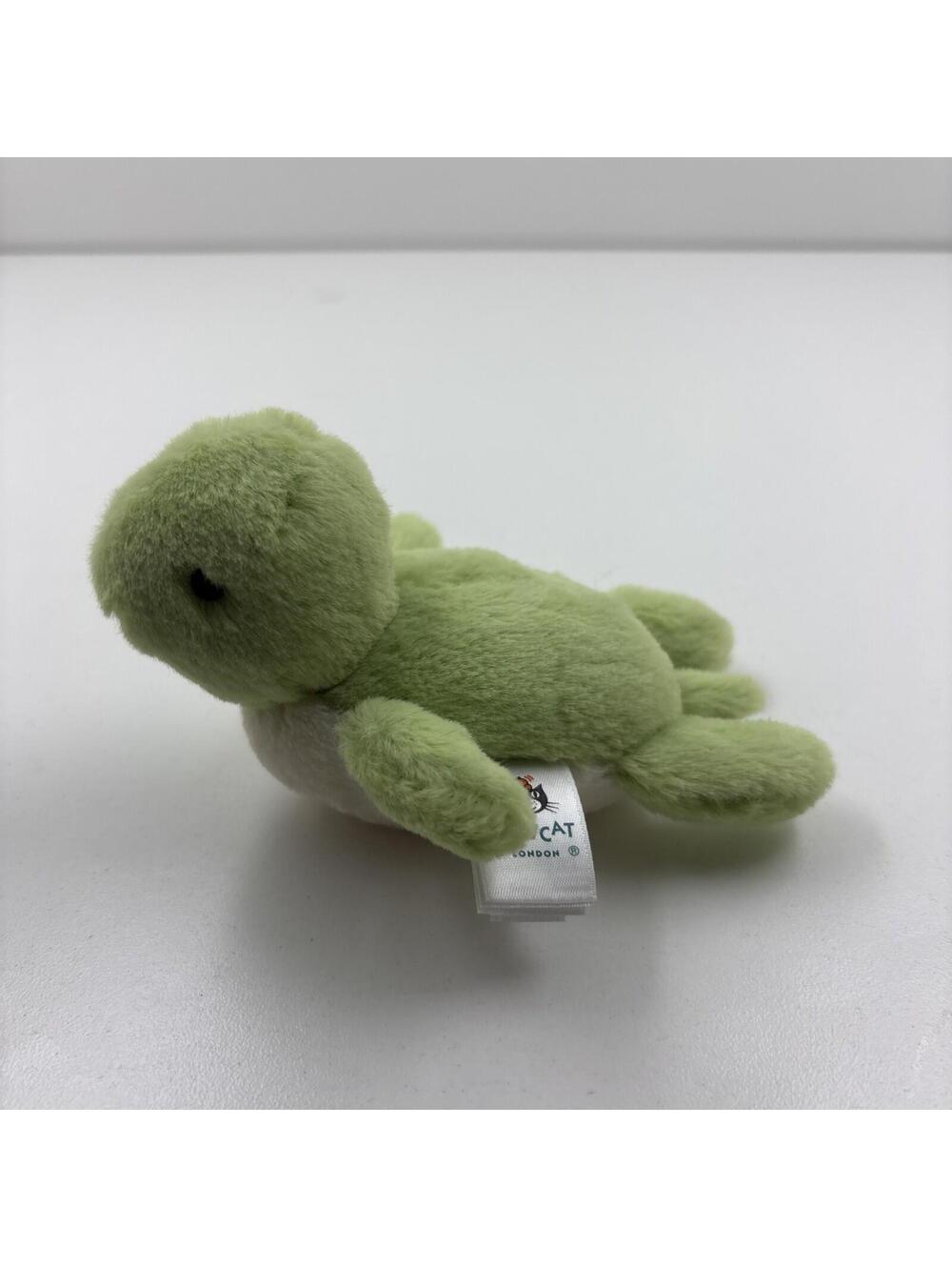 Jellycat FLUFFY TURTLE - Very Tiny 3" Ocean Plush Toy Stuffed Animal